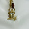 Owl's Embrace Chain Earrings