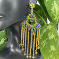 Egyptian Flair Chain Earrings
