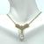 Princess Collection - Teardrop Crystal Chain Necklace