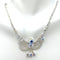 Princess Collection - Titanic Fan White Crystal Necklace