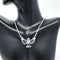 Princess Collection - Titanic Fan White Crystal Necklace