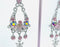 Iris Tear Drop Earrings