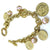 Liz Collection -Golden Coin and Mauve Pearl Bracelet
