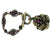 Pansies Please Antiqued Bracelet