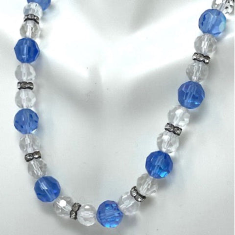 Austrian Crystal Strand Beaded Necklace