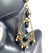 Black Swan Valance Earrings